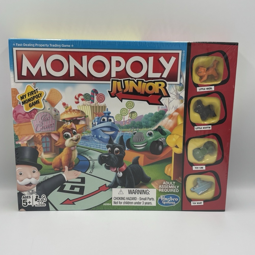 Monolopy Junior My First Monopoly Game Hasbro Gaming